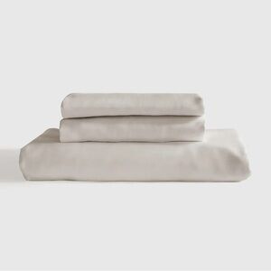 QUINCE Bamboo Fitted Sheet Set Queen Sand 6446